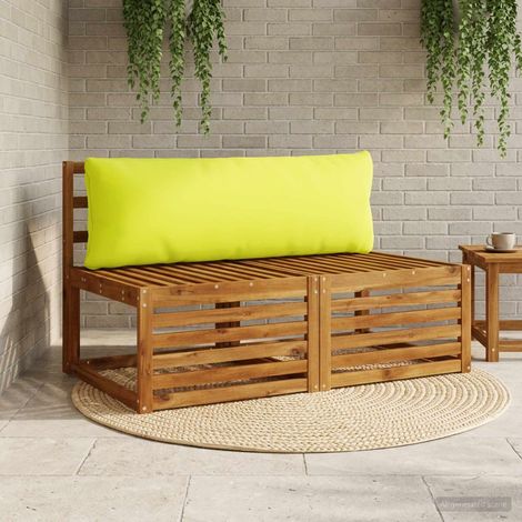 vidaXL Back Cushion PUTTEN 100% Polyester Bright Green (1/5)