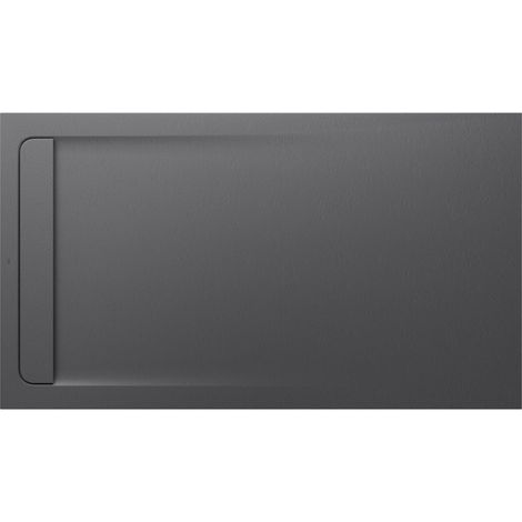 Receveur de douche extra plat en Stonex® Aquos - 1600x1000mm - Gris Ardoise (1/2)