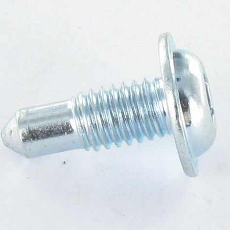 Vis métaux Tête ronde large TORX T30 M6X16 Bout pilote Acier zingué-500 pièces
