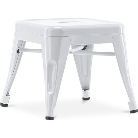 Kid Stool Stylix Industrial Design Metal - New Edition White (1/5)
