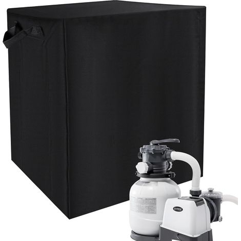 Wasserdichte Abdeckung für Sandfilterpumpen, Abdeckung für Sandfilterpumpen, Abdeckung für Aufstellpoolpumpen, 420D-Abdeckung für Sandpoolfilter (1/5)