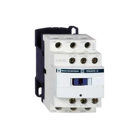 Contattore ausiliario TeSys Deca 10A 5Z 0R 24V DC CAD50BD