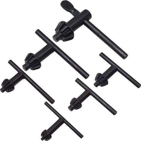 MINKUROW Universal-Bohrschrauber, 6 Stück Ersatz-Bohrschrauber, tragbare Metallbohrer, Schlagbohrer, Spannwerkzeug, Bohrer, 20 mm, 16 mm, 13 mm, 10 mm, 6 mm, 4 mm (1/5)