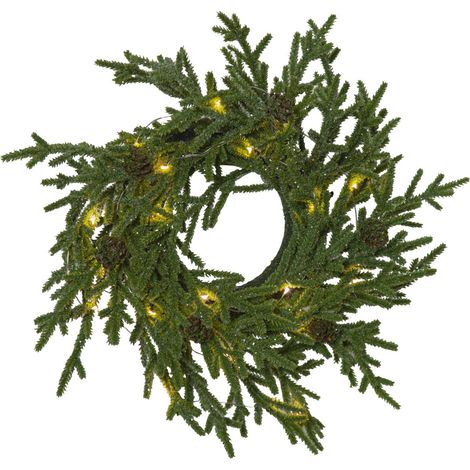 Star LED-Tannenkranz 'Lummer', ca. 38 cm Ø, (1/4)