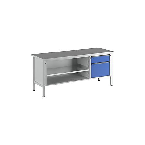 Banco de trabajo bastidor modular 1 cajón de 180 mm 1 cajón (1/5)