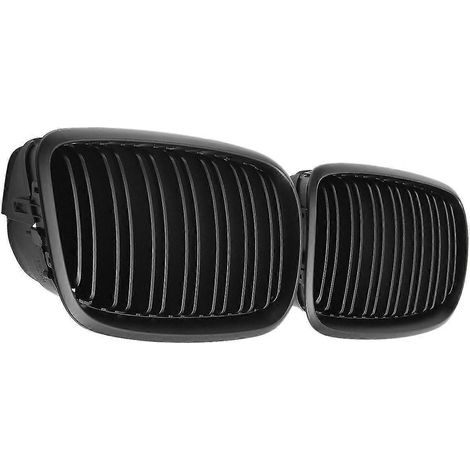 Pare-chocs avant noir, calandre à double barrettes pour BMW X5, X6, E70 et E71 (2007-2014) (1/5)