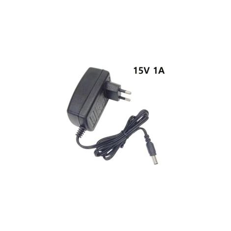 Bardusch - Adaptateur Chargeur Universel AC/DC 15V 1A Prise EU Embout 5.5mm2.5mm