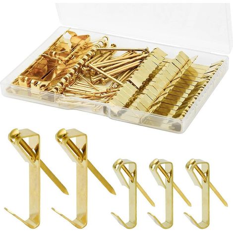 ganci con chiodi si usano per appendere cornici, specchi e oggetti decorativi. (1/5)