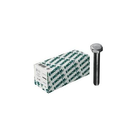 Tornillos de cabeza hexagonal DIN 933-8.8, HDG M10 x 25 HP E-NORMpro (por 200) (1/3)