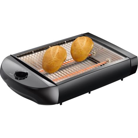 Melissa 16140145 Toaster schwarz 600 W elegant