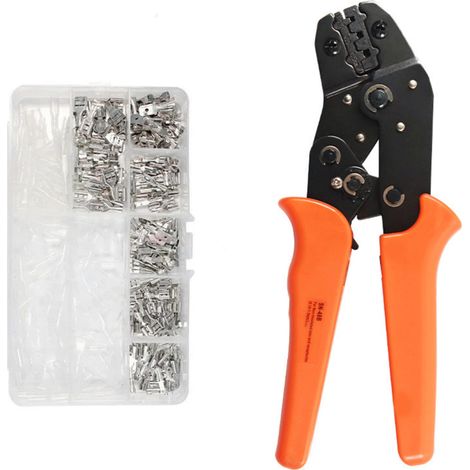 Beyamis Jeu de pinces à sertir SN-48B - 270 cosses 05-25mm² isolées (1/5)