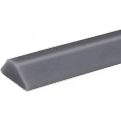 Ruban imperméable en silicone, barrière d'eau, seuil de douche barrière d'eau, barrière anti - inondation, adhésif imperméable, barrière acoustique 10cm, gris (1/5)