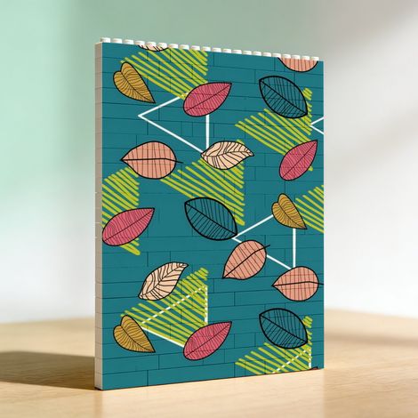 Cadre de construction en briques pour adultes, cadeau d’anniversaire (1/5)