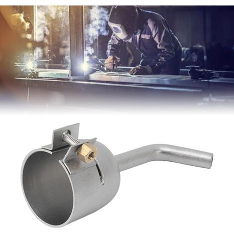Accessoires de Soudure à Air Chaud Buse en Acier Inoxydable pour Réparation de Tuyaux Sol Pare-Chocs Tête de Soudure Plastique Résistante à la Chaleur 120 Degrés Bouche Ronde - KZQ (1/5)