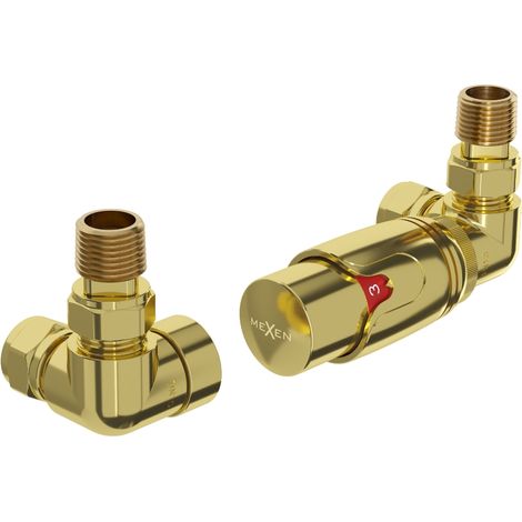 Mexen G00 ensemble de thermostat axial, doré - W903-900-50 (1/3)