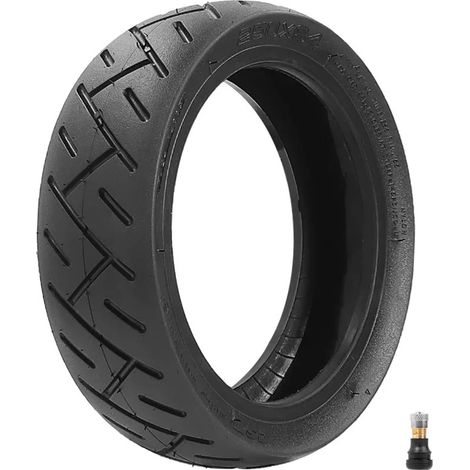 Pneus Cheng Shin 250x64 adaptés à la trottinette électrique Xiaomi 4 Ultra, pneus tubeless résistants aux crevaisons, de type gelée, avec valves. (1/5)