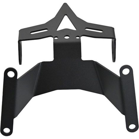 1 couleur : comme sur la photo. Matériau : métal. Support de plaque d'immatriculation court modifié, compatible avec :