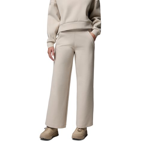 Pantalones deportivos Columbia AMAZESWEATS para mujer, color beige, 2174321278, talla M (1/5)