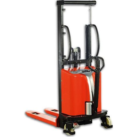Impilatore semi-elettrico - Carico 1000kg - Sollevamento da 85 a 1600mm - HES10/1600