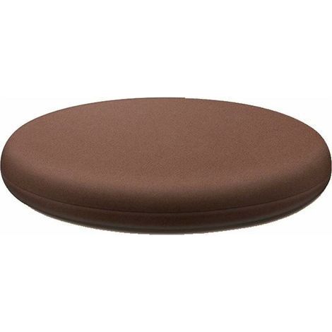 Galette De Chaise Ronde 40 Cm, Coussin De Chaise D'IntéRieur DéHoussable, Lavable Coussin pour Chaise De Salle à Manger, Coussin De Chaise 4cm Epais Mousse à MéMoire De Forme Brun (1/4)
