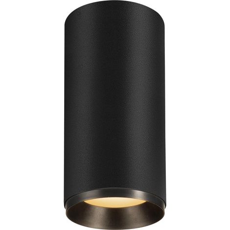 Plafonnier LED NUMINOS® L intérieur noir/noir LED 36° UGR  19 - SLV - 1004603