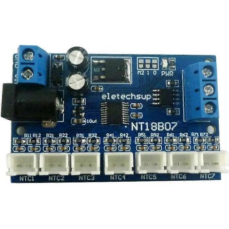 Kit de 7 capteurs de température NTC RS485 avec prise en charge Modbus RTU -20 à +12 °C - Capteur A inclus (1/4)