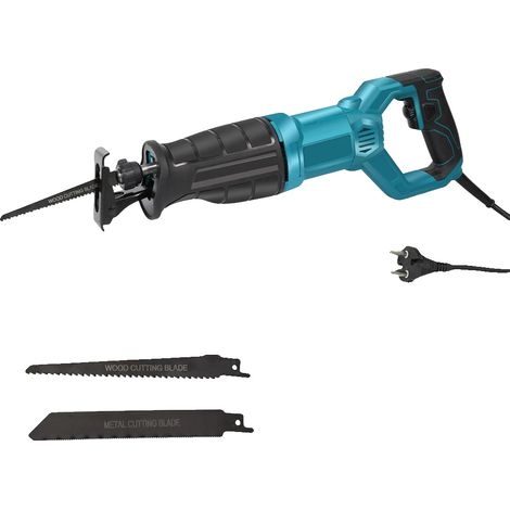 Scie alternative, contrôle de vitesse variable, capacité de coupe multi-matériaux, Prise EU (1/2)