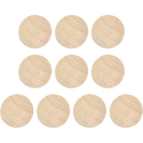 10 Stück Holzsiegelsockel