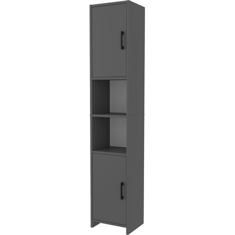 Colonna da cucina 180 x 35 x 30 cm antracite 030009945