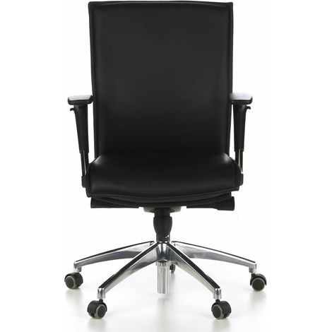 [GEBRAUCHT] B-Ware Hjh Office Murano 10 Luxus Chefsessel Schwarz Drehstuhl Bürostuhl Arbeitsstuhl