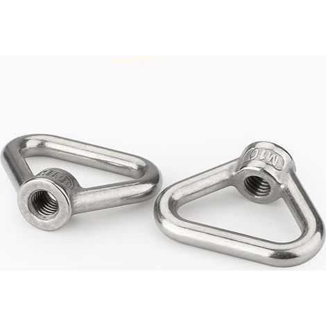 Écrou à œil triangulaire M8-M16, acier inoxydable 304, 1/2/3 (1/5)
