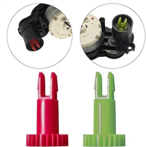 Ingranaggio a cricchetto per motore spazzola laterale per ECOVACS DEEBOT OZMO T5 T8 T9 Rosso (1/4)