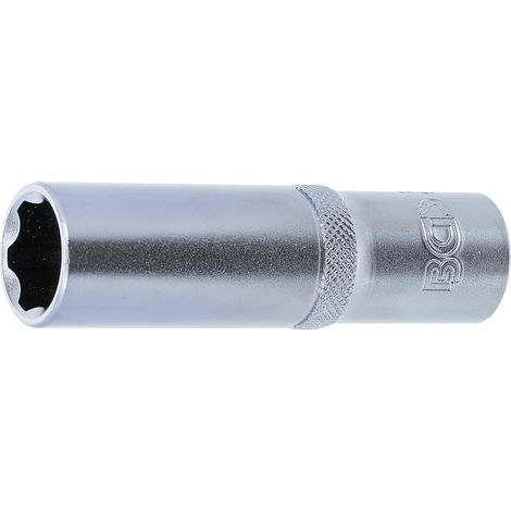 1 - Douille - Clé - Acier Chrome-vanadium - Profil Super Lock - Finition Chromée Mat - Pour Serrurerie - 15 mm