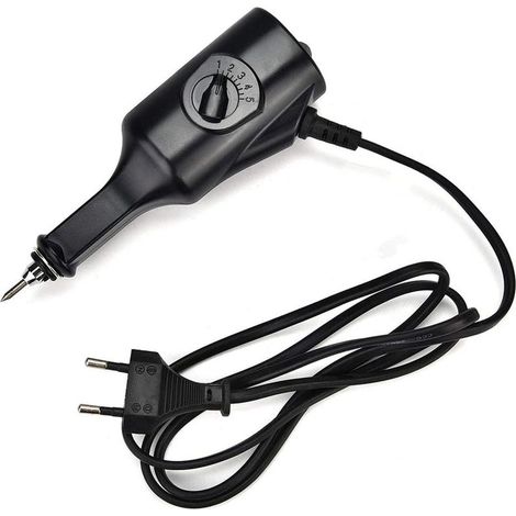 Outil De Gravure, Trousse à Outils Stylo Graveur électrique Sur Metal Mini Graver Bricolage Professionnel Electrique Surface Gravure Pièces Pour La Pyrogravure Souder Diy L'artisanat Bois Cuir (1/5)