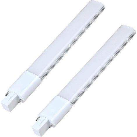 Lot de 2 ampoules LED G23, 85-265 V CA, blanc neutre 4000 K, 1200 lm, économie d'énergie. (1/3)