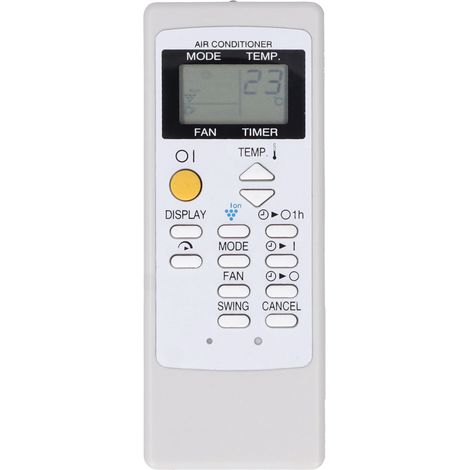 Télécommande universelle pour climatiseur Sharp CRMCA764JBEZ, portée 10 mètres (1/5)