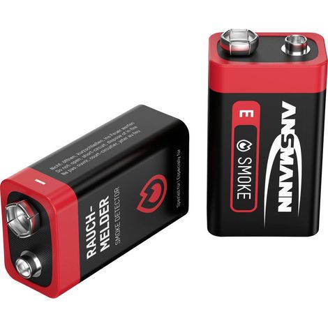 Ansmann Batteria da 9 V Alcalina/manganese 9 V 2 pz. (1/5)