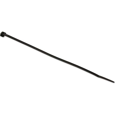 KSS Kabelbinder-Sortiment Polyamid 6.6, schwarz, 250x4,8, UV-beständig, 100 Stück