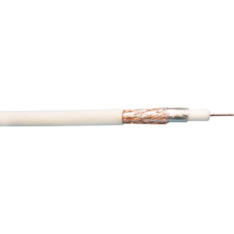 Confezione da 100 mts Antenna TV via cavo coassiale RG-6/U ramata RG-6/U Electro Dh 49.106 8430552137046
