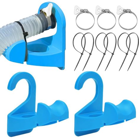 Support de tuyau de piscine - lot de 3 - compatible piscines Intex hors-sol (1/5)