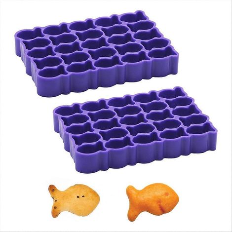 Lot de 2 emporte-pièces en forme de poisson rouge, 25 mini emporte-pièces en forme de poisson rouge (1/5)