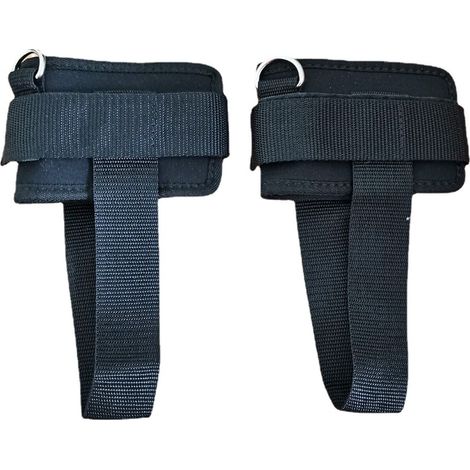 Ankle Strap - Neoprene Adjustable Fitness Strap for Cable Machine - Glute Thighs Calf Training - Pair (1/5)