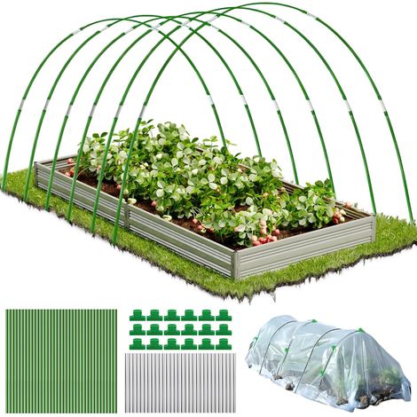 Hoop for Greenhouse Tunnel, 36 Hoops for Planting Tunnel Support, Garden Trellis Hoops, DIY Garden Stake Hoops for Fruit Plants Outdoor (1/5)