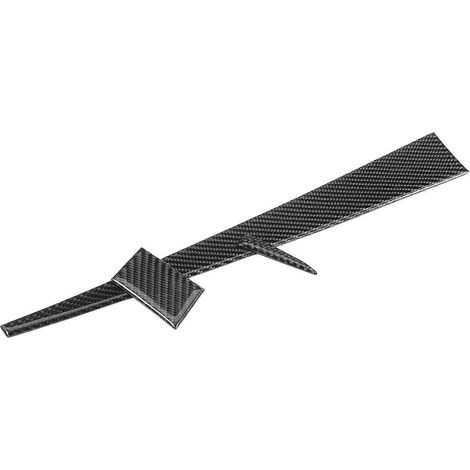 3-teiliges Set Copilot-Staufachabdeckungen, Armaturenbrettverkleidung aus Kohlefaser, passend für Mitsubishi Lancer 08-16LHD