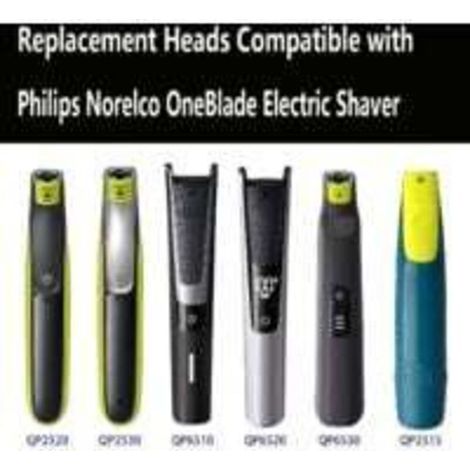 Generic One Blade Rasoir Lame Compatible Avec Philips Oneblade De Remplacement Pro Lames Hommes 4 Pièces