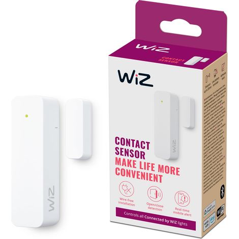 WiZ Sensor de Contacto Blanco Seguridad Hogar Conectado