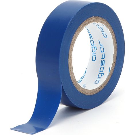 Nastro isolante PVC 17mm x 20m di colore blu Aigostar (1/4)