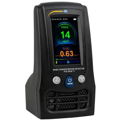 Feinstaub-Messgerät PCE Instruments PCE-RCM 11 Temperatur, Luftfeuchtigkeit (1/5)
