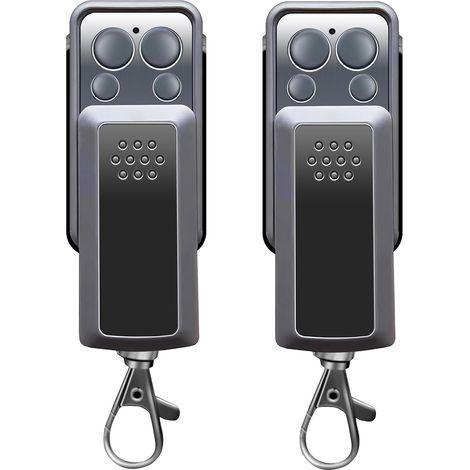 2 pour 114253 AVIDSEN Télécommande Motorisation Portail Porte de Garage 433mhz (1/5)
