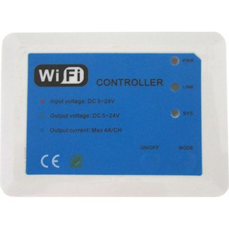 WiFi Mini Controller Centralina 12V 24V 3X4A Per Strip Led RGB Color Temperature Dimming Light WF102 (1/2)